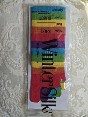 WinterSilks Rainbow Stripe Socks